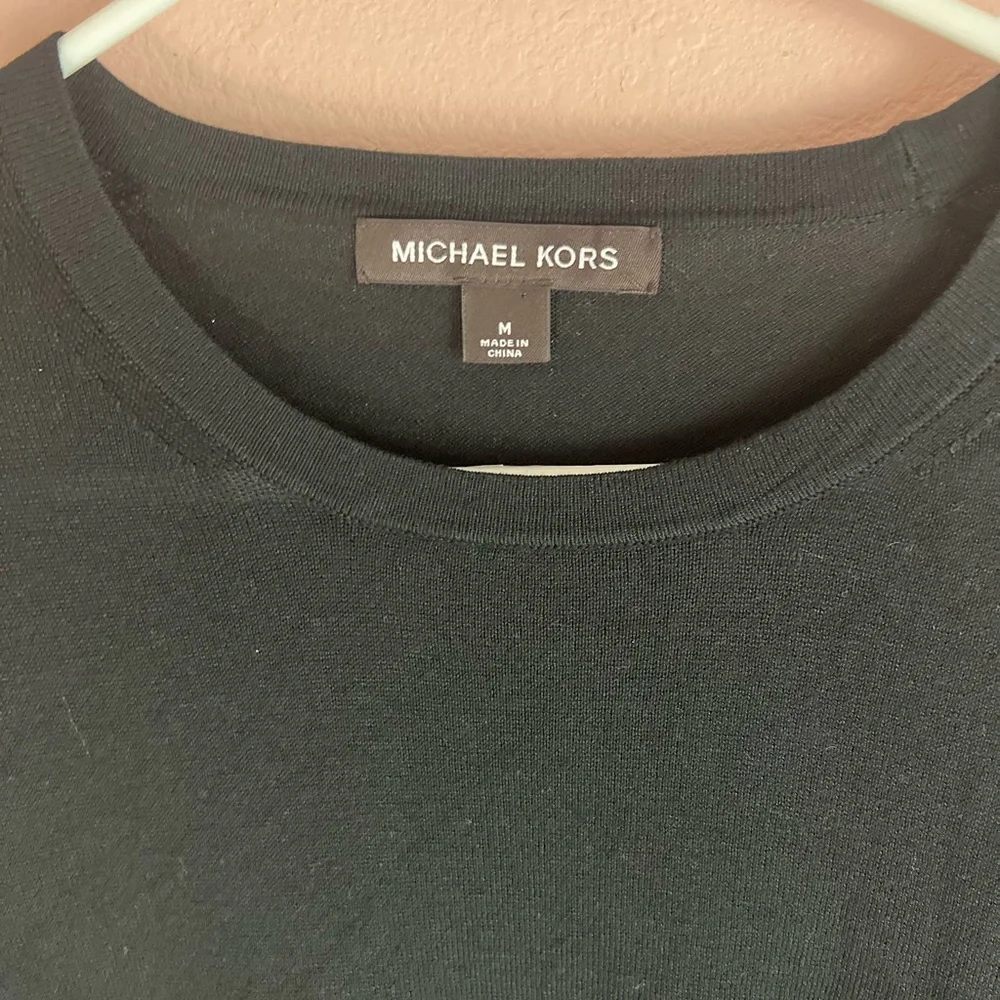 Michael Kors Men Black Sweater Size  “M” ✨Like new✨